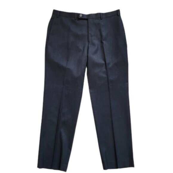 Lauren Ralph Lauren Blue Easy Care Dress Pant - Picture 1 of 6
